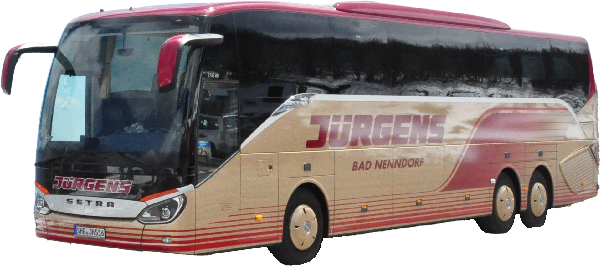 Jürgens Reisen – In den Bus einsteigen – und schon beginnt der Urlaub